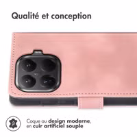 imoshion Etui de télephone portefeuille avec cordon Xiaomi 15T Pro - Rose