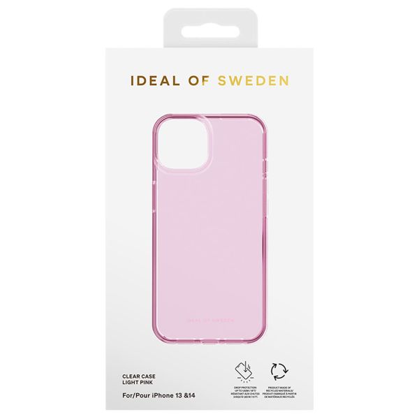 iDeal of Sweden Coque Clear iPhone 14 - Light Pink