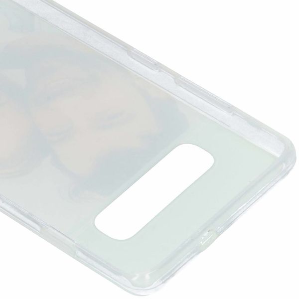 Concevez votre propre coque en gel Samsung Galaxy S10 Plus - Transparent