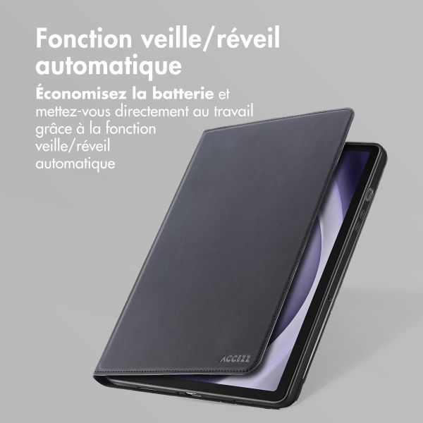 Accezz Coque tablette Classic Samsung Galaxy Tab A9 Plus - Noir