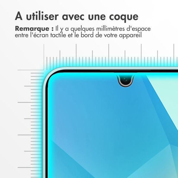 Accezz Protection d'écran en verre trempé 2-pack Samsung Galaxy A16 / A17 / A26