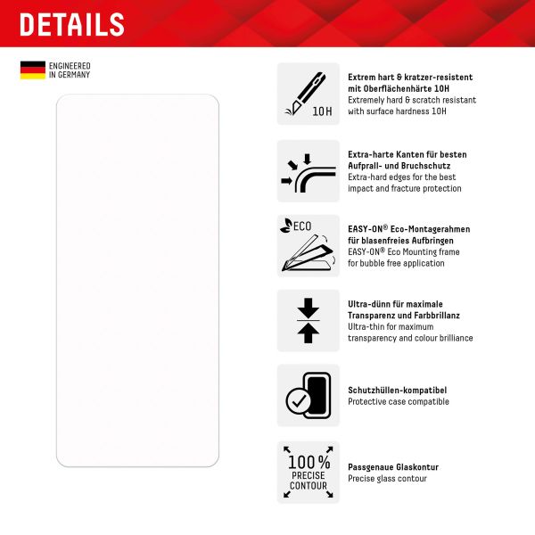 Displex Protection d'écran en verre trempé Real Glass Samsung Galaxy A25 (5G)