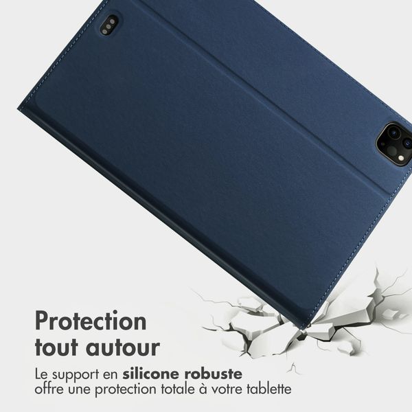 Accezz Coque tablette Classic Apple iPad Pro 11 (2022 / 2021 / 2020 / 2018) - Bleu foncé