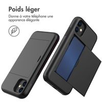 imoshion Coque arrière avec porte-cartes Apple iPhone 11 - Noir