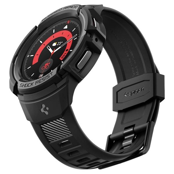 Spigen Rugged Armor™ Pro Case  Samsung Galaxy Watch 5 Pro - 45 mm - Noir