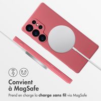 imoshion Coque Couleur avec MagSafe Samsung Galaxy S25 Ultra - Dusty Rose