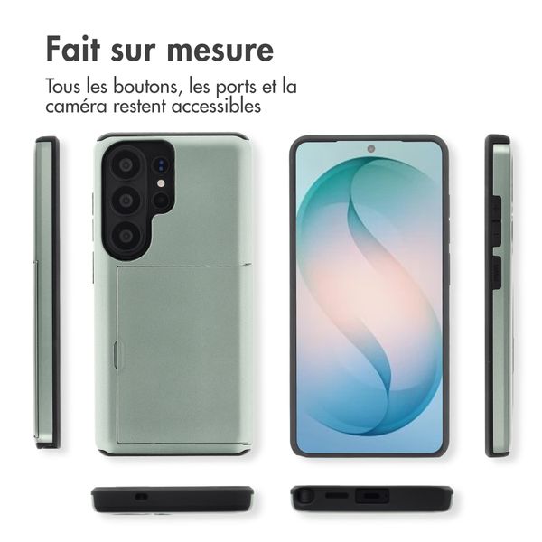 imoshion Coque arrière avec porte-cartes Samsung Galaxy S26 Ultra - Vert