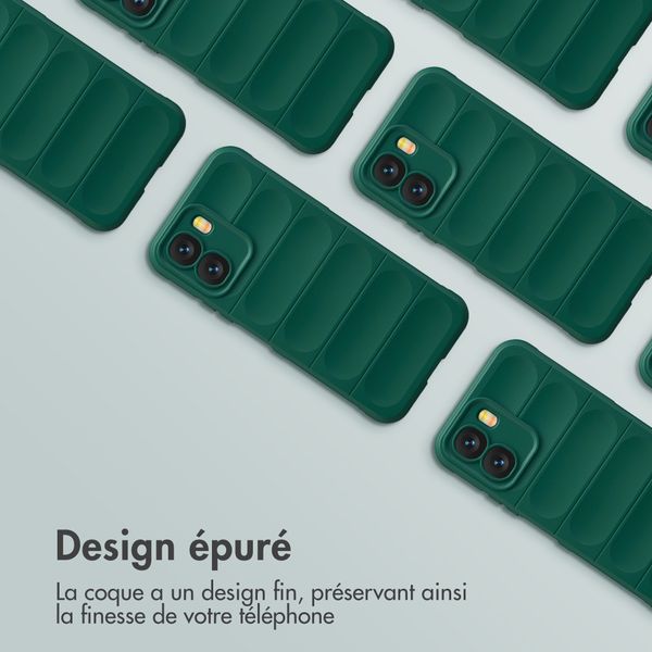 imoshion EasyGrip Backcover Oppo A6x (4G/5G) - Vert foncé
