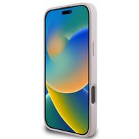 Guess Coque 4G Metal Logo Backcover Apple iPhone 16 Pro - Rose