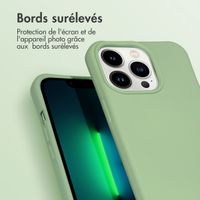 imoshion Coque de couleur avec cordon amovible Apple iPhone 13 Pro - Vert