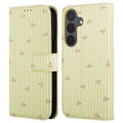 imoshion Étui de télephone portefeuille Design Samsung Galaxy S26 - Garden Stripes