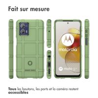 imoshion Coque Rugged Shield Motorola Moto G73 - Vert foncé