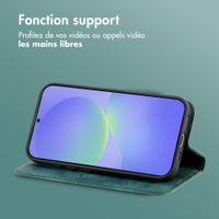 imoshion Étui de téléphone portefeuille Slim Samsung Galaxy A37 (5G) - Vert