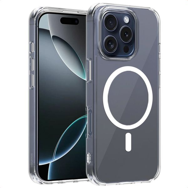 imoshion Coque arrière de protection avec MagSafe iPhone 16 Pro - Transparent