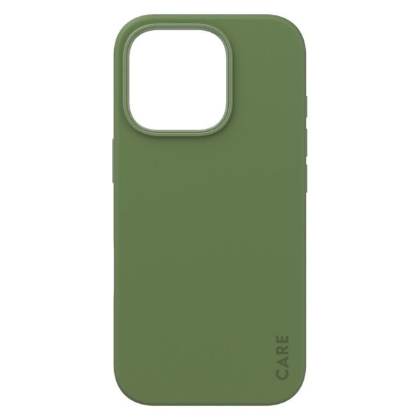 CARE by PanzerGlass Coque Fashion MagSafe Apple iPhone 16 Pro - Green
