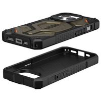 UAG Coque arrière Monarch Pro iPhone 15 Pro - Kevlar Element Green