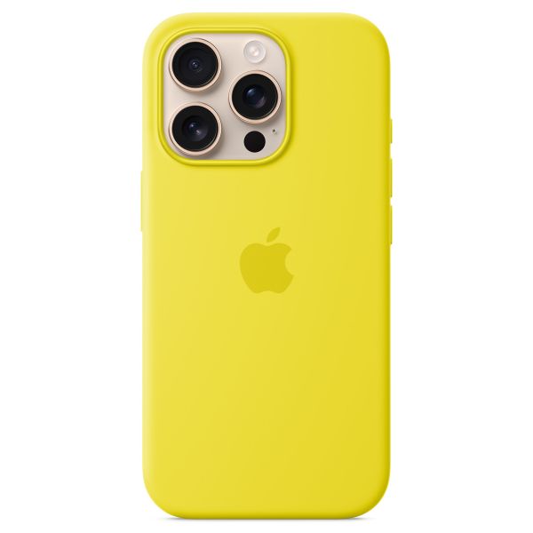 Apple Coque en silicone MagSafe Apple iPhone 16 Pro - Star Fruit