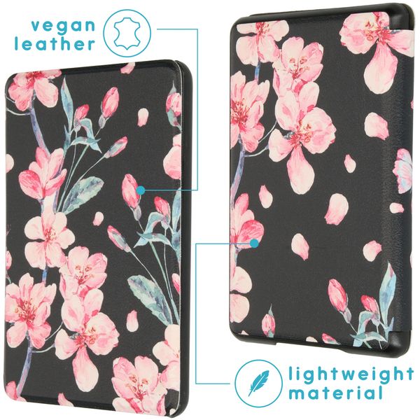 imoshion ﻿Design Slim Hard Sleepcover Amazon Kindle 10 - Blossom