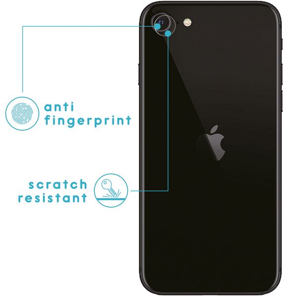 imoshion Protection Caméra en verre trempé 2 Pack Apple iPhone SE (2022 / 2020) / 8 / 7