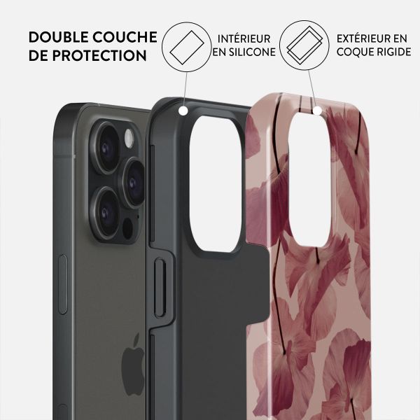 Burga Coque arrière Tough iPhone 15 Pro Max - Tender Kiss