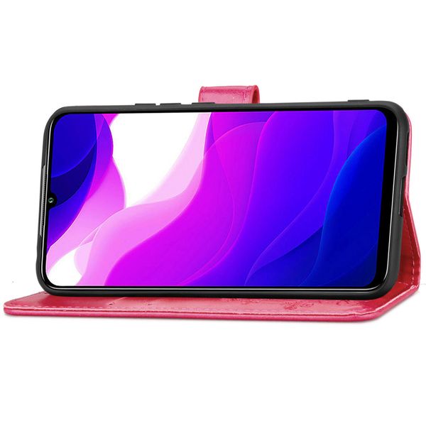 Etui de téléphone Fleurs de Trèfle Xiaomi Mi 10 Lite - Rose