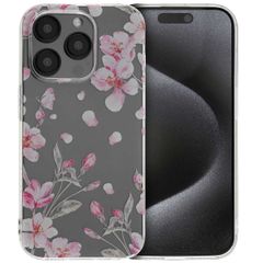 imoshion Coque Design Apple iPhone 15 Pro - Blossom Watercolor