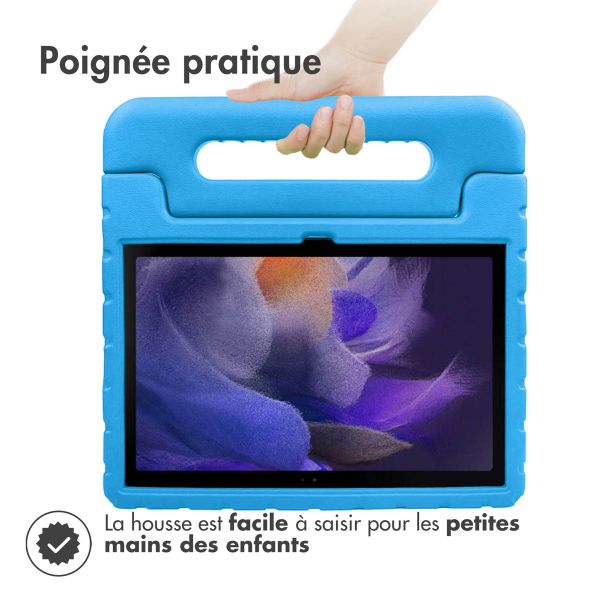 imoshion Coque kidsproof avec poignée Samsung Galaxy Tab A8 - Bleu