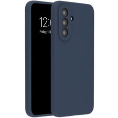 Accezz Coque Liquid Silicone Samsung Galaxy A37 (5G) - Bleu foncé