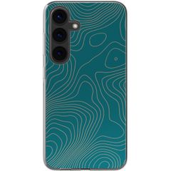 imoshion Coque Design pour le Samsung Galaxy S24 - Topo Turquoise