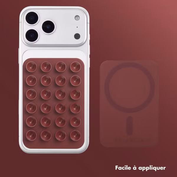 Selencia Support de téléphone à ventouses MagSafe - Terracotta