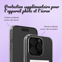 Coque personnalisée avec polaroid iPhone 16 pro - Transparent