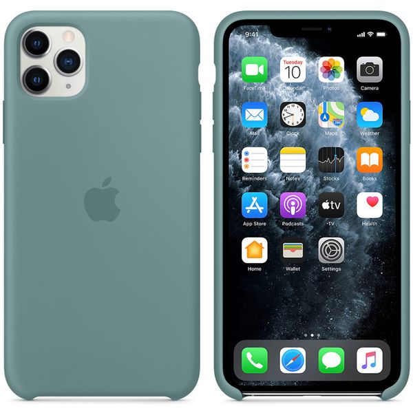 Apple Coque en silicone Apple iPhone 11 Pro Max - Cactus