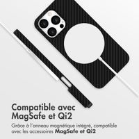 Accezz Coque Kevlar MagSafe Apple iPhone 14 Pro - Noir