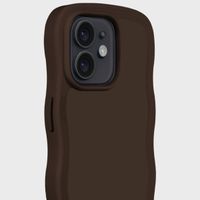 Holdit Coque Wavy Apple iPhone 12 (Pro) - Chocolate