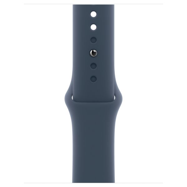 Apple Sport Band Apple Watch Series 1 á 9 / SE (38/40/41 mm) | Series 10 (42 mm) - Taille S/M - Storm Blue