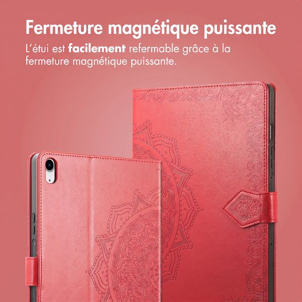 imoshion Coque tablette Apple iPad 11 (2025) 11 pouces A16 / iPad 10 (2022) 10.9 pouces - Rouge