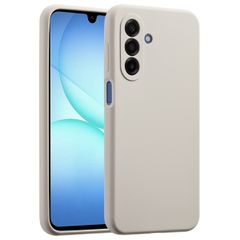 Accezz Coque Liquid Silicone Samsung Galaxy A17 - Stone