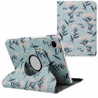 imoshion Coque tablette Design rotatif à 360° Samsung Galaxy Tab A9 8.7 pouces - Flowers