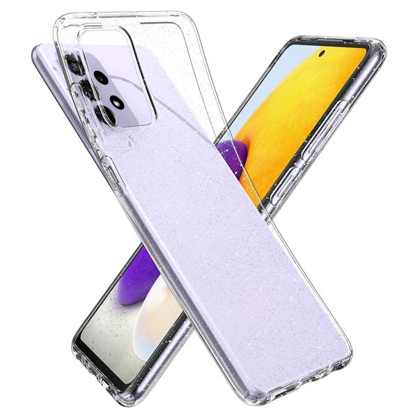 Spigen Coque Liquid Crystal Samsung Galaxy A72 - Crystal Quartz