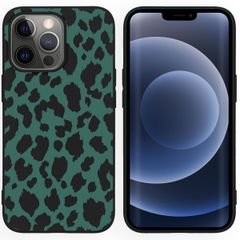 imoshion Coque Design iPhone 13 Pro - Léopard - Noir / Vert