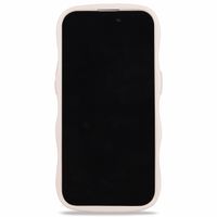 Holdit Coque Wavy Apple iPhone 12 (Pro) - Transparent / Light Beige