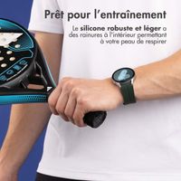 imoshion Bracelet en silicone Samsung Galaxy Watch 4 / 5 / 6 / 7 (20 mm) - Vert foncé