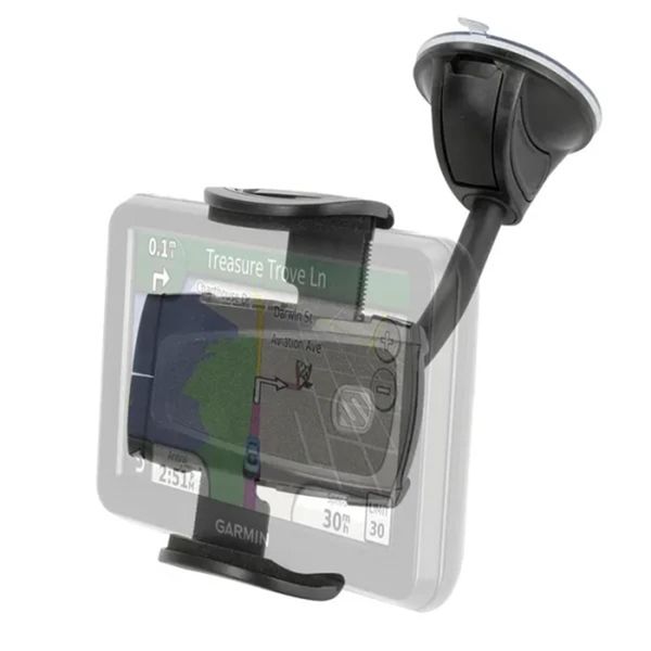 Scosche Support de téléphone StuckUp™ 4-in-1 pour voiture - Universel - Tableau de bord / Pare-brise / Grille de ventilation / Porte-gobelet - Noir