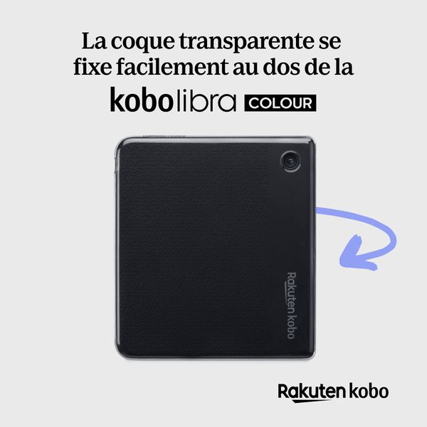 Kobo Coque Clear Kobo Libra Colour - Clear