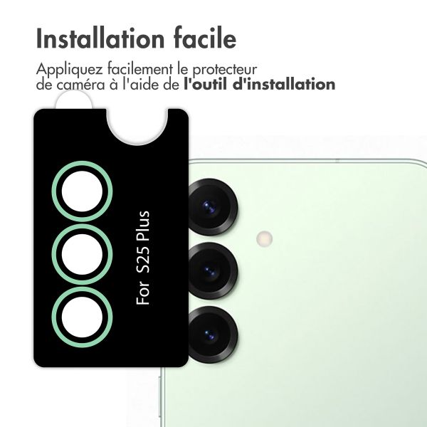 imoshion Lot de 2 protections d'objectif de caméra Samsung Galaxy S25 Plus - Mint