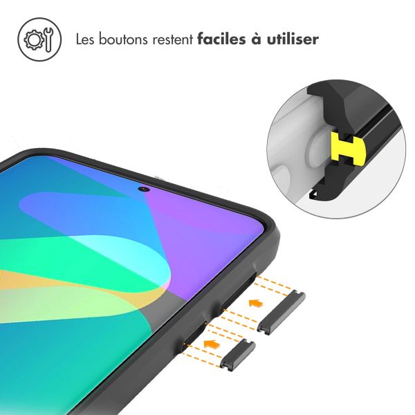 imoshion Coque Rugged Hybrid Samsung Galaxy S23 Plus - Noir