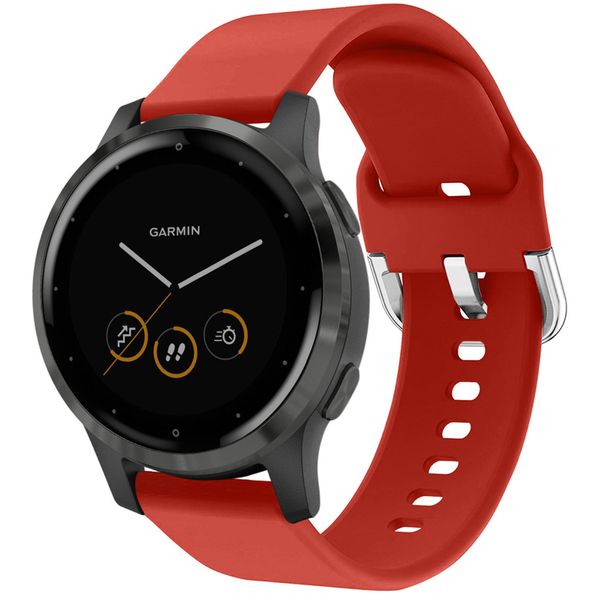 imoshion Bracelet silicone Garmin Vivoactive 4L - Rouge