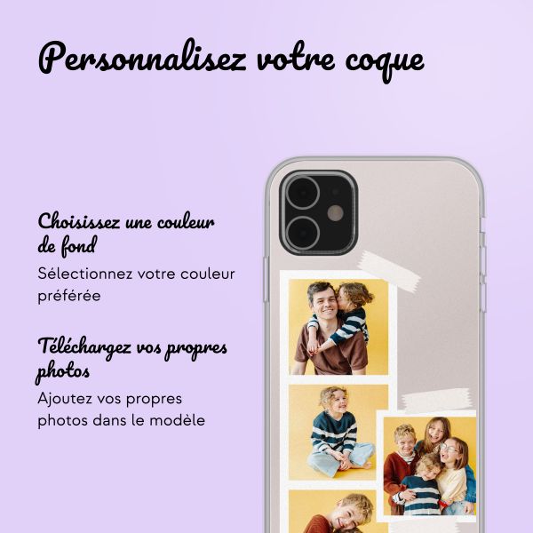 Coque personnalisée avec pellicule N°1 iPhone 11 - Transparent