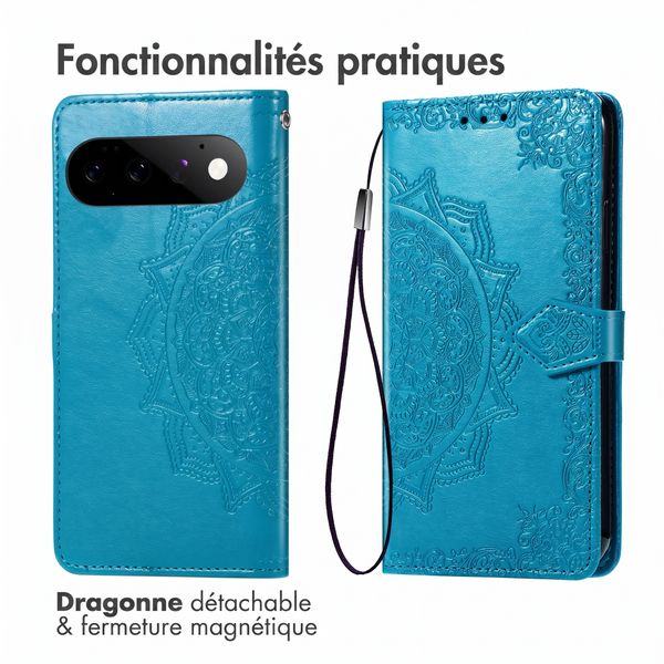 imoshion Etui de télephone Mandala Google Pixel 11 - Turquoise