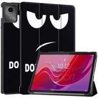 imoshion Coque tablette Design Trifold Lenovo Tab M11 - Don't touch